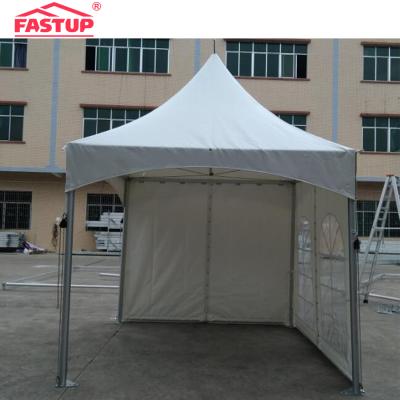 China Wedding New Design PVC Pagoda Movable Beach Tent With Windows for sale