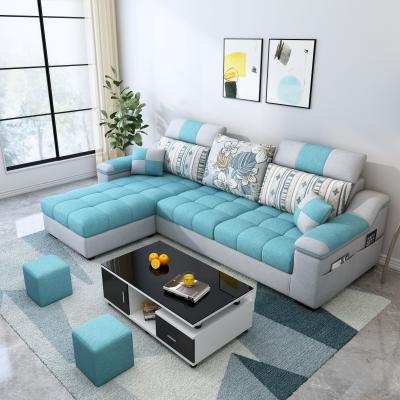 China Sectional Modular Living Room Furniture Classic Simple Modern Rural Lifestyle Designs Living Room Sofas for sale