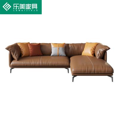 China Luxury Leather Sofa Living Room Office Simple 1+2+3 Sofa Combination Modern Office Chairs Adjustable Light (Size) for sale