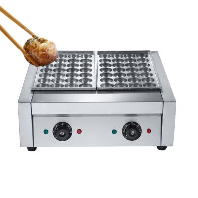 China Hotels Commercial Octopus Ball Takoyaki Grill / Non-stick Electric Japanese Fish Ball Making Machine for sale