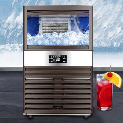 China Commercial Clear Cube Block Machine Ice Cube Ice Maker Commercial Ice Maker for sale