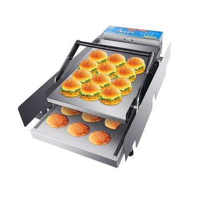 China Commercial Sourcing Commercial Burger Burger Machine Double-Layer Professional Automatic Heating Machine for sale