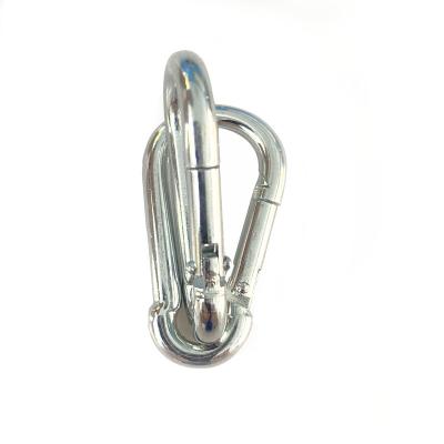 China Heavy Industry 8mm Galvanized Snap Hook DIN5299C Snap Spring Snap Hook for sale