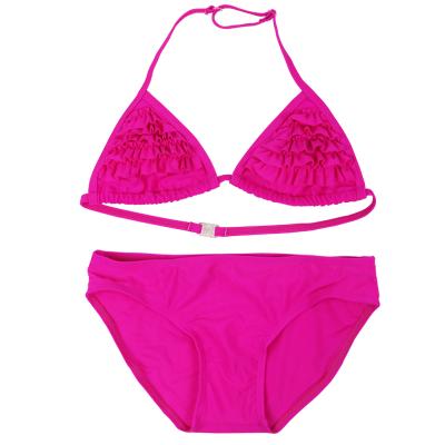 China 2020 Newly Young New Children's Anti-UV Quick-drying Girl's 7-16 Girl's Bikini Quick-Drying Cute Swimwear for sale