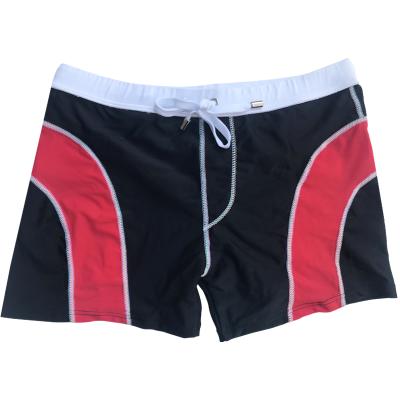 China Nylon Anti-UV Boxer Men's Swim Stretch Trunks Shorts for sale