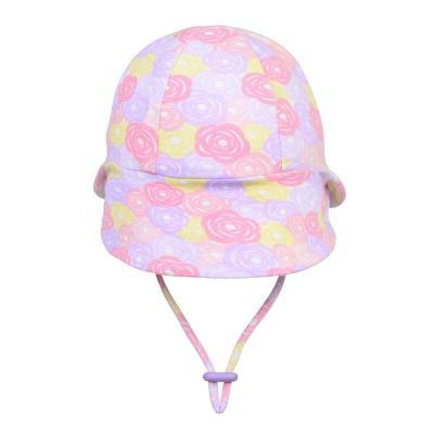 China Anti-UV Stretch Chin Strap With Adjustable Beach Flip-Flop Waterproof Wear Custom Swim Hat for sale