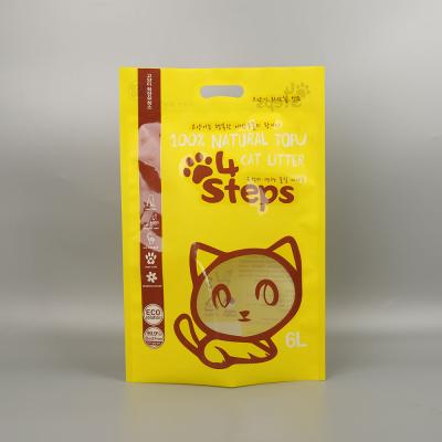 China 6L Moisture Proof Package Cat Litter Natural Plastic Bag for Cat Food Packaging /Animals Feed Bags and Pet Food Bags for sale