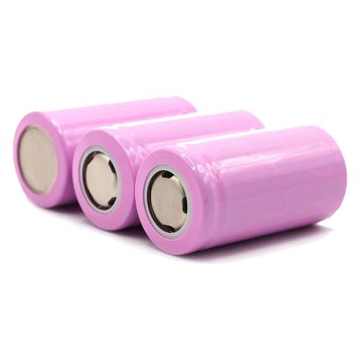 China Toys Rechargeable Cylindrical Lithium Ion Battery 3.7V 900mAh Li-ion 18350 Battery Cell From WeCloud for sale