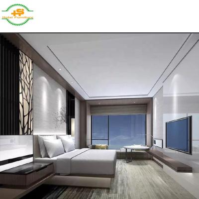 China Professional Customized 5 Star Solid Wood Hotel Bedroom Furniture Factory for sale