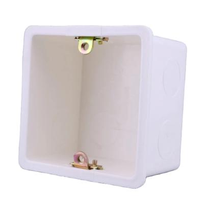 China Suitable PVC86 Type Waterproof Electrical Switch Box TIBOX Waterproof Housing Plastic Junction Box for sale