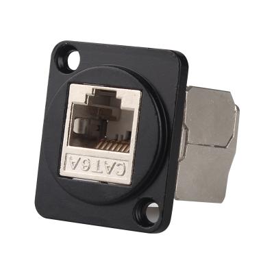 China Keystone internet cable seto d-series panel mount connector for sale