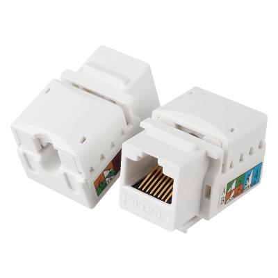 China Keystone jack UTP Cat6 8P8C cat6 rj45 SETO Cat of the network seto RJ45 .6 UTP network module 90 degree UTP for sale