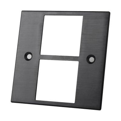 China Much lighter compared to stainless steel 86 models 45 module vacancy panel one-two panel for sale