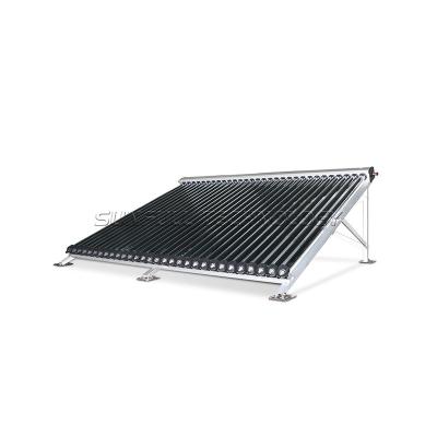 China Outdoor solar water heating system with heat pipe solar collectors for sale