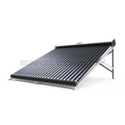 China Outdoor Pressurized Solar Green Power Collector For Swimming Pool With Vacuum Tube Heat Pipe for sale