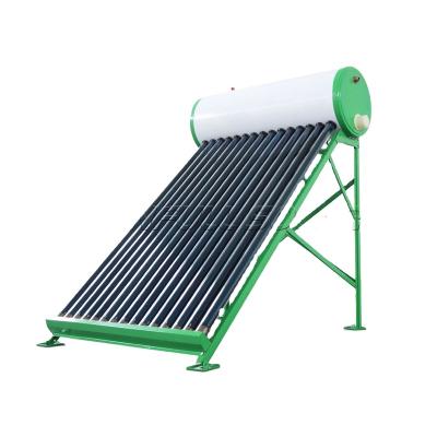 China Bathroom Customer Design Free Non-Pressurized Evacuated Thermal Insulation Tube Solar Water Heater CE for sale