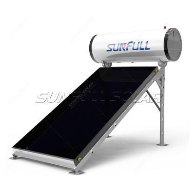 China Manufacturer SUNFULL SOLAR Non Plate 150L Surface Pressure Solar Water Heater for sale