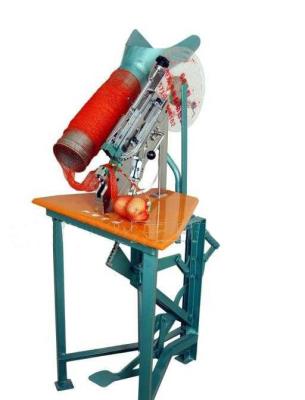 China Penumatic Semi-Automatic Mesh Bag Clipping Machine for sale