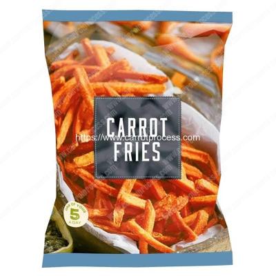 China Full Automatic Frying Carrot Fries Production Line for sale