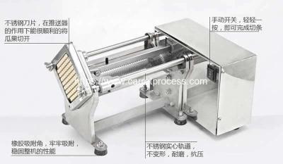 China Semi-Automatic Long Carrot Stick Cutting Machine for sale