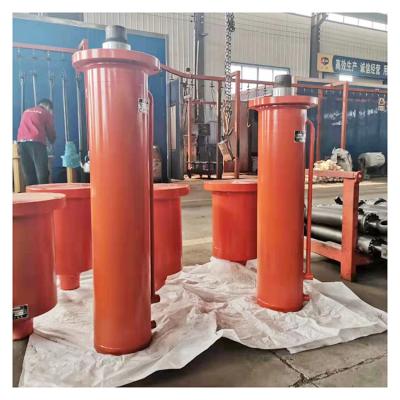 China Optional&Customizable 2021 Front Flange large Hydraulic Cylinder for press for sale