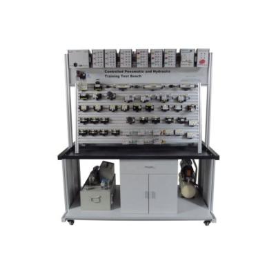 China Hybrid Electrohydraulic and Electropneumatic Equipment Teaching Equipment Mechatronics Educational Trainer MR008M for sale