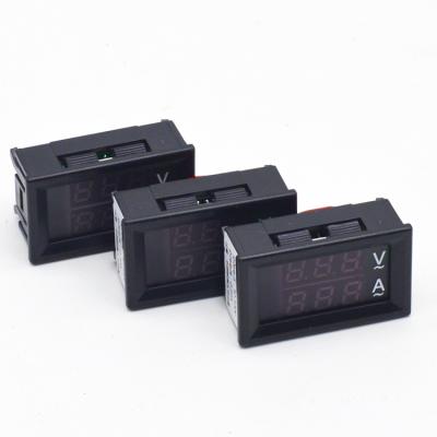 China High Quality10A 50A 100A New Design LED Digital AC Voltmeter Ammeter 48*29*22mm for sale