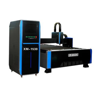 China 2020 Hot Selling CNC 6000W Fiber Laser Cutting Machine 1530 Fiber Cutting Machine For Aluminum Iron Carbon Metal for sale