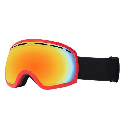 China Wholesale High Quality HD Vision Factory Ski UV400 Goggles Snowboarding Anti Fog Goggles Snow Goggles for sale