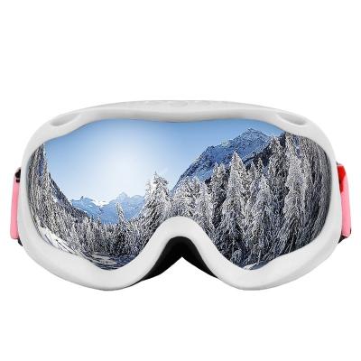 China Double-Layer Lens/Factory High Quality Anti Slip Anti-Slip Sports Safety Eyewear Dustproof Polarized Snow Ski Goggles for sale