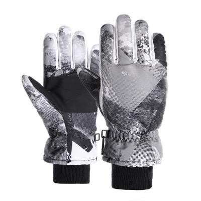 China Anti-slip Palm Loop/Anti-lost/Ski Gloves Quality Windproof Cuffs Best Snowboard Waterproof Windproof Gloves For Kids And Adults Warm Winter Snow Functional Gloves for sale