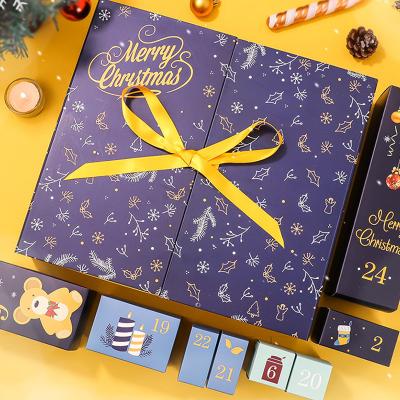 China Cardboard Paper Box Christmas Recycled Calendar Gift Boxes for sale