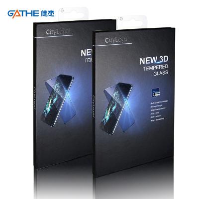 China Custom packaging phone box screen protector temper glass boxes Electronics packaging box for sale