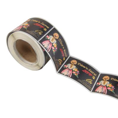 China Waterproof Self Adhesive Sticker Labels Wine Bottle Custom Logo Printing for sale