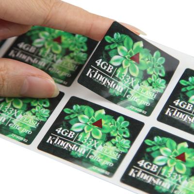 China Customized Printing Self-Adhesive Label Sticker Water Proof Eco Friendly for sale