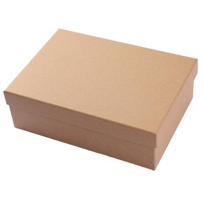 China Custom Lid And Base Box For Clothing Tshirt Box Kraft Paper Packaging Box for sale