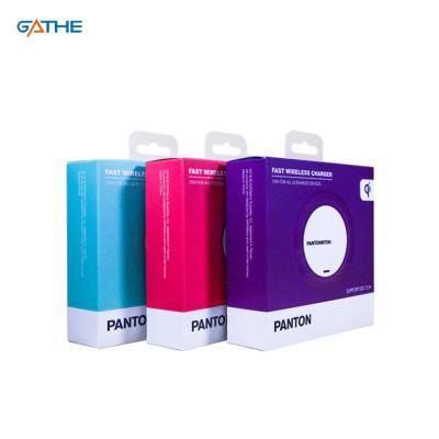 China Electrónica de consumo Computadora Caja de papel Embalaje Diseño personalizado CMYK PMS Colores en venta