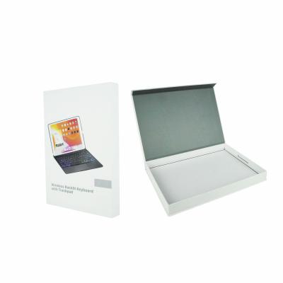 China Logotipo OEM Impreso Embalaje de papel de lujo Caja de regalo para Ipad Accesorios de tabletas teclado inalámbrico en venta