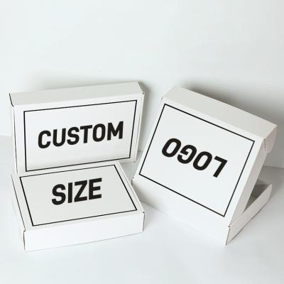 China Custom Design White Mailer Box Folding Airplane Gift Paper Packaging Box For Clothes Underwear for sale