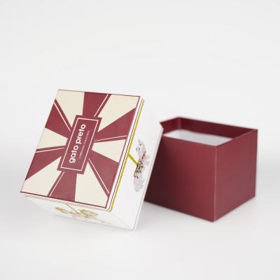 China 2025 New Design Custom Eco-Friendly Empty Watch Candle Gift Box Packaging Jewelry Paper Box for sale