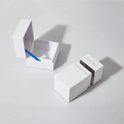 China Recyclable Custom Square Air Cleaner Rigid Box Product Packaging Box For Candle for sale