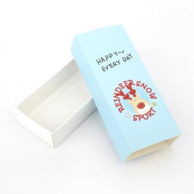 China Zeichentrickfilm Druckschrank Schiebebox Karton Geschenkkarton für Kindersocken zu verkaufen