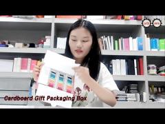 Colorful Sewing Cardboard Gift Packaging Box Coated Paper Lamination