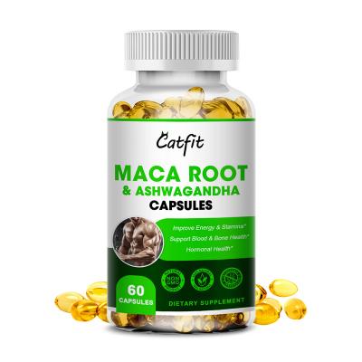 China Providing Energy Private Label OEM 60pc Increase Strength Increase Desire and Anti Fatigue For Man Maca Root Capsules for sale