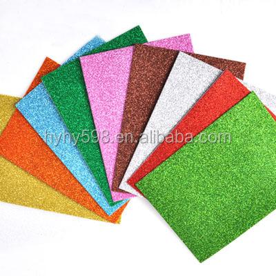 China Sustainable Factory Size Party Use Glitter Felt Eco - Friendly Customized Fabric for sale