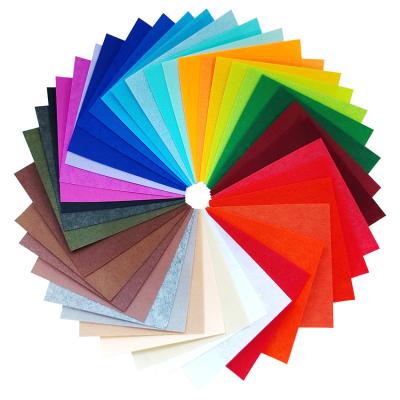 China Viable Factory Selling Stiff Felt 40 Colors DIY Craft Felt Sheets For Crafts 15cm Competitive Price Stiff Felt Sheets Felt Fabric for sale