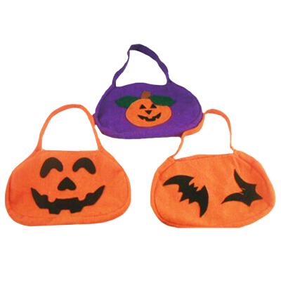 China MXTQkids 100% Eco-Friendly Lower Price Multicolor Felt Party Decoration Bags 12*12*6 cm Halloween for sale