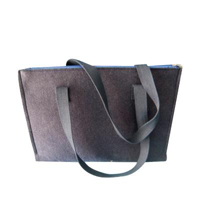 China High Quality China Supplier Manufacturer Price Large Felt Women Shopping Tote Bag With Handle for sale