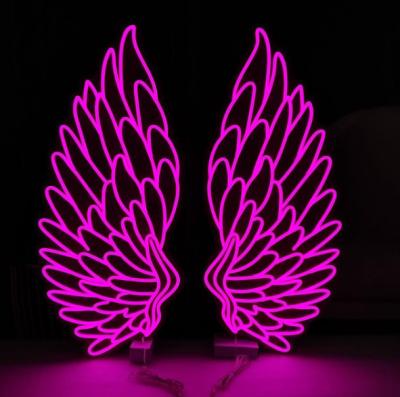 China Hot Romantic New Arrival Drop Koncept Installation Name Easy Shipping Beautiful Customs Lead The Neon Light Sign For Wedding Decoration for sale