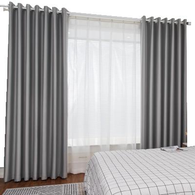 China High Quality Classic Blackout Blackout Window Curtain Cloth Solid Shading Curtains High For Hotel Home Window for sale